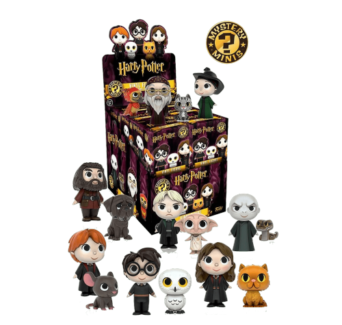 Гарри Поттер ЗАКРЫТАЯ коробочка мистери минис (Harry Potter blind box mystery minis series 1) из фильма Гарри Поттер