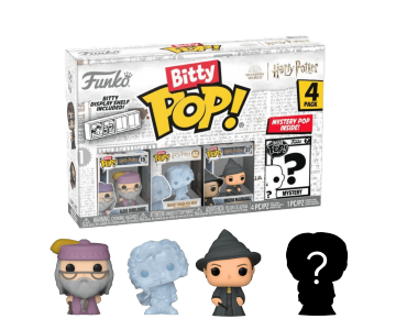 Albus Dumbledore, Nearly Headless Nick, Minerva McGonagall and Mystery Bitty 4-Pack из фильма Harry Potter