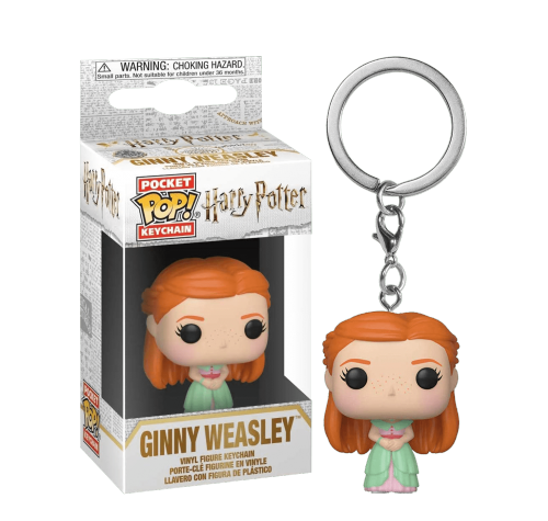 Джинни Уизли Святочный бал брелок (Ginny Weasley Yule Ball Keychain) (preorder WALLKY) из фильма Гарри Поттер