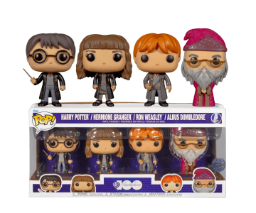 Harry Potter, Ron Weasley, Hermione Granger and Albus Dumbledore 4-pack (Эксклюзив) из фильма Harry Potter