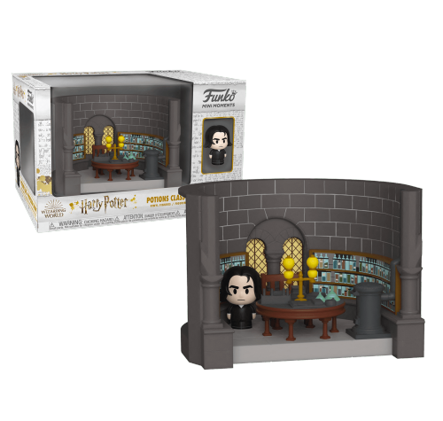 Профессор Северус Снегг и Класс Зельеварения Диорама (Professor Snape with Potions Class Diorama Mini Moments) (preorder WALLKY) из фильма Гарри Поттер