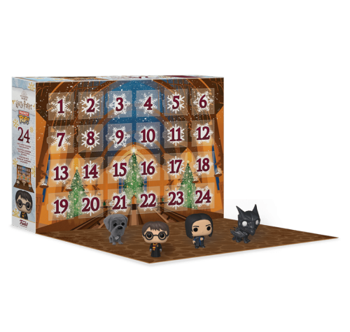 Гарри Поттер Адвент Календарь 2021 (Harry Potter 2021 Pocket Pop Advent Calendar (Vaulted)) из фильма Гарри Поттер