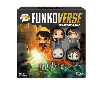 Harry, Hermione, Bellatrix and Voldemort Funkoverse Strategy Game 4-Pack из фильма Harry Potter