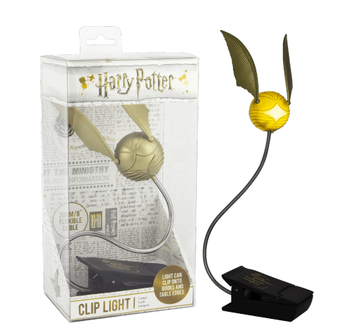 Светильник Золотой Снитч (Golden Snitch Lumi Clip V2) из фильма Гарри Поттер