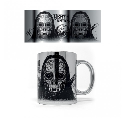 Кружка Пожиратель смерти металлическая (Death Eater Metallic Mug) из фильма Гарри Поттер