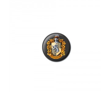 Hufflepuff Crest Button Badge из фильма Harry Potter