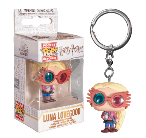 Полумна Лавгуд в очках брелок (Luna Lovegood With Glasses Keychain (Vaulted)) из фильма Гарри Поттер