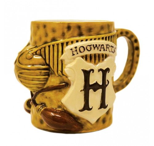 Квиддич кружка скульптурная (Quidditch 3D Sculpted Shaped Mug) из фильма Гарри Поттер