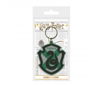Slytherin Crest Rubber Keychain из фильма Harry Potter