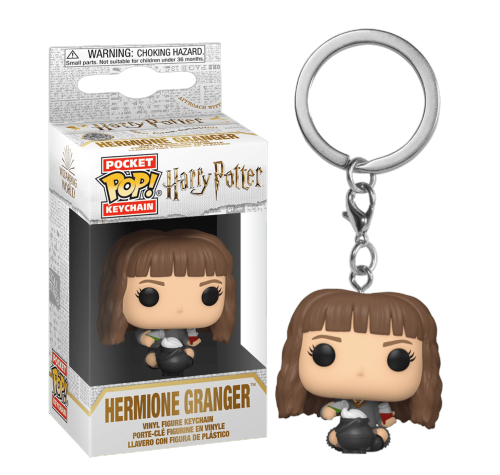 Гермиона Грейнджер с котлом брелок (Hermione Granger with Cauldron keychain) из фильма Гарри Поттер