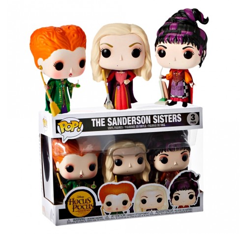 Сестры Сандерсон (The Sanderson Sisters 3-Pack (Эксклюзив Spirit Halloween / Spencer's)) из фильма Фокус-покус