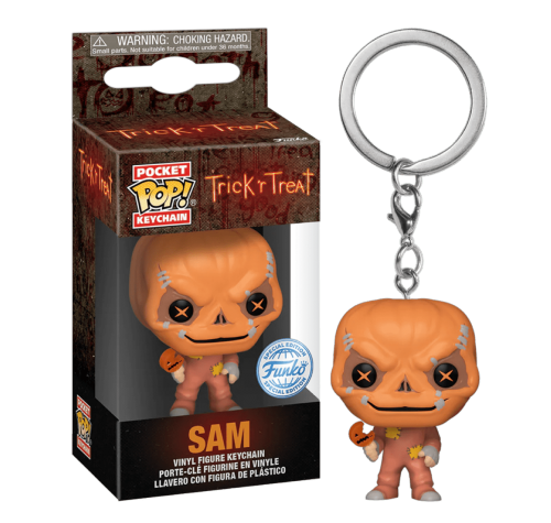 Сэм без маски брелок (Sam Unmasked keychain (preorder WALLKY) (Эксклюзив Hot Topic)) из фильма Кошелёк или жизнь