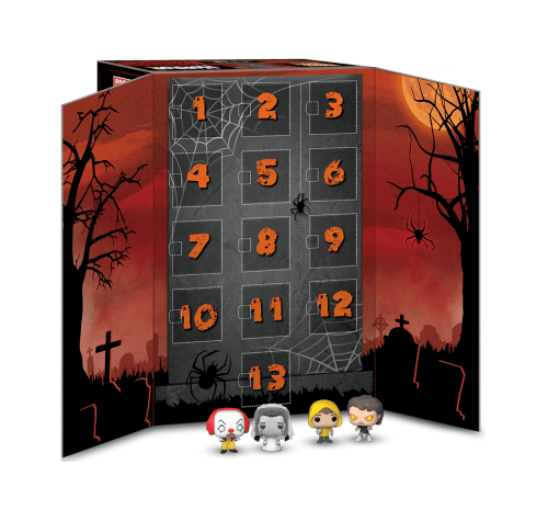 Жуткий Хэллоуин Адвент Календарь на 13 дней (preorder WALLKY) (Spooky Halloween 13-Day Countdown Advent Calendar 2023) из серии Хоррор