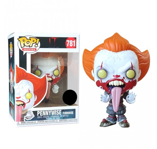 Пеннивайз с языком в крови (Pennywise Funhouse Bloody (Эксклюзив Funko Shop)) из фильма Оно 2