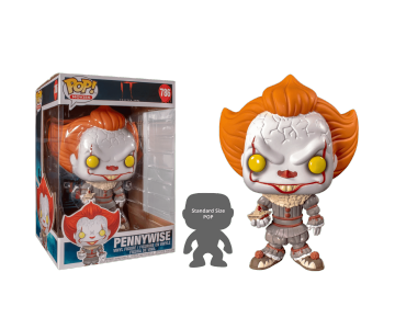 Pennywise with Boat 10-inch (PREORDER USR) из фильма It: Chapter Two 786