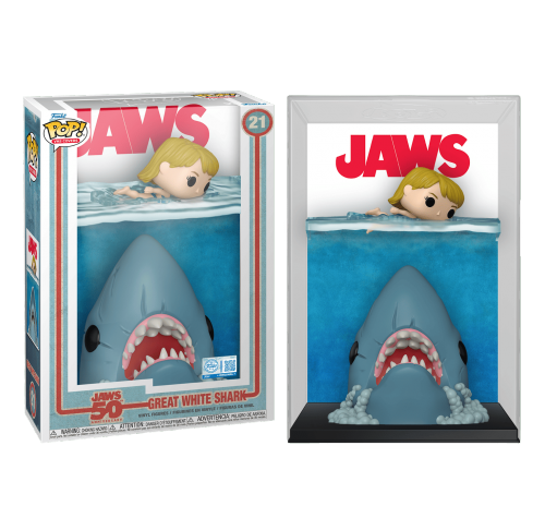 Белая акула Челюсти Обложка VHS (Great White Shark VHS Covers) из фильма Челюсти