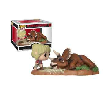 Dr. Ellie Sattler with Triceratops Movie Moments (preorder WALLKY) из фильма Jurassic Park 1198