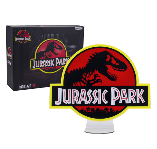 Светильник Парк Юрского Периода логотип (Jurassic Park Logo Light) из фильма Парк юрского периода