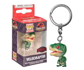 Velociraptor with Red Eyes Keychain (Эксклюзив Box Lunch) из фильма Jurassic Park