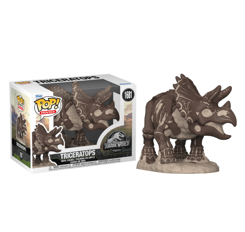 Трицерапторс окаменелость (PREORDER MidMarch25) (Triceratops Fossil) из фильма Мир Юрского Периода