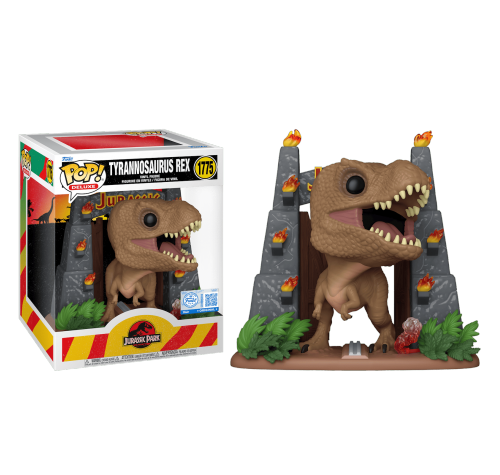 Тираннозавр Рэкс в воротах (Tyrannosaurus Rex with Gates Deluxe (Эксклюзив Target)) из фильма Парк юрского периода