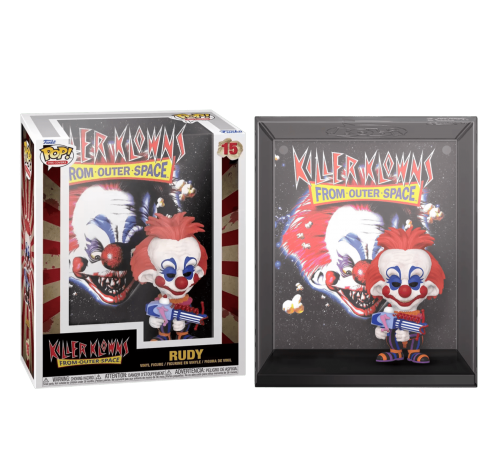 Руди Обложка VHS (Rudy VHS Covers (Эксклюзив Walmart)) (preorder WALLKY) из фильма Клоуны-убийцы из космоса