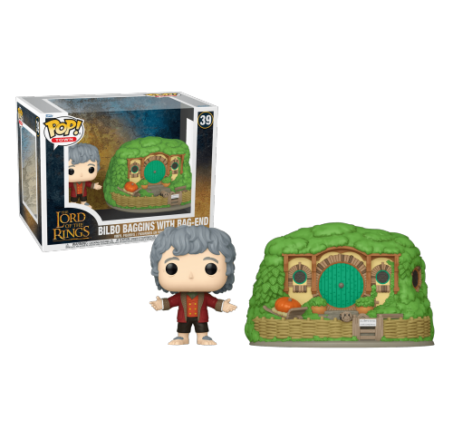 Бильбо Бэггинс и Бэг Энд (Bilbo Baggins with Bag-End Town) (PREORDER EarlyOct24) из фильма Властелин колец