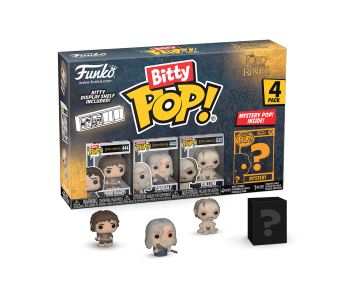 Frodo Baggins, Gandalf, Gollum and Mystery Bitty 4-pack (PREORDER EarlyAug24) из фильма The Lord of the Rings