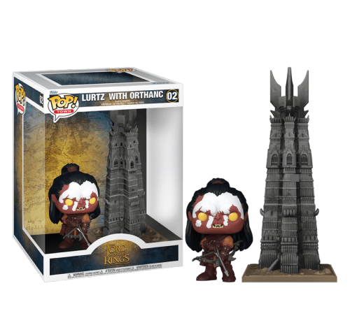 Луртц с Башней Ортханк (Lurtz with Orthanc Pop! Town) (preorder Mid2Dec25) из фильма Властелин колец