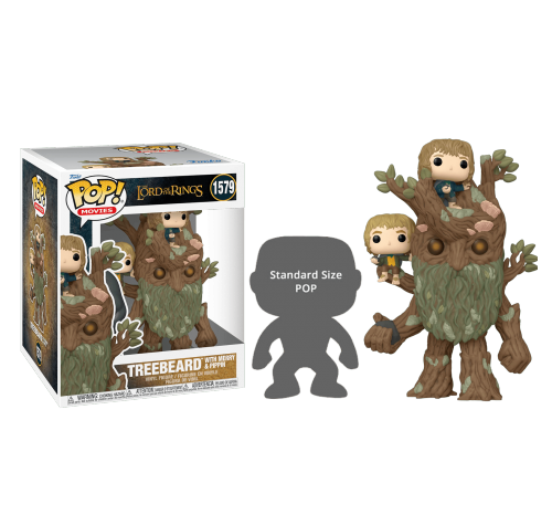 Древобород с Мерри и Пиппином 15 см (Treebeard with Merry and Pippin 6-inch) (PREORDER EarlyOct24) из фильма Властелин колец