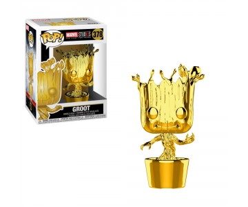 Groot Dancing gold chrome (preorder WALLKY P) из серии Marvel Studios: The First Ten Years