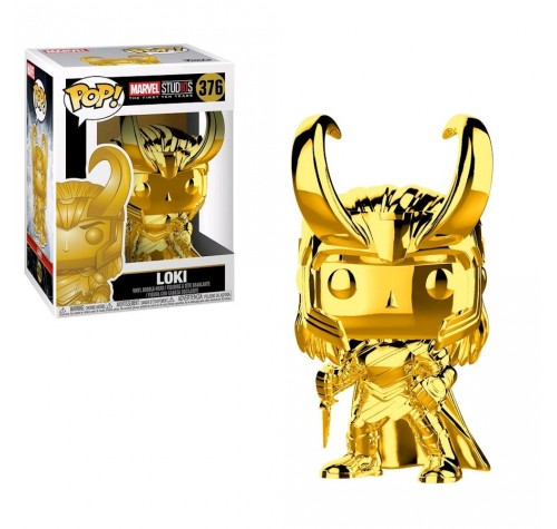 Локи золотой хром (Loki gold chrome) из серии Студия Марвел: Первые десять лет
