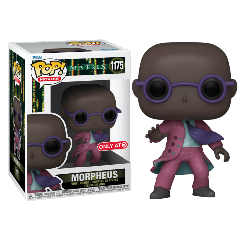 Морфеус в розовом костюме со стикером (Morpheus in Pink Suit (Эксклюзив Target)) из фильма Матрица: Воскрешение