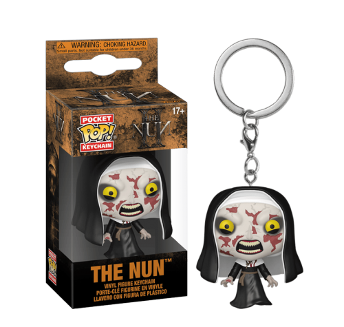 Монахиня парящая брелок (The Nun Levitating keychain) (PREORDER MidMarch25) из фильма Проклятие монахини II