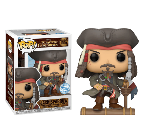 Капитан Джек Воробей (Captain Jack Sparrow on Sinking Boat (PREORDER MidNov24) (Эксклюзив Specialty Series)) из фильма Пираты Карибского моря