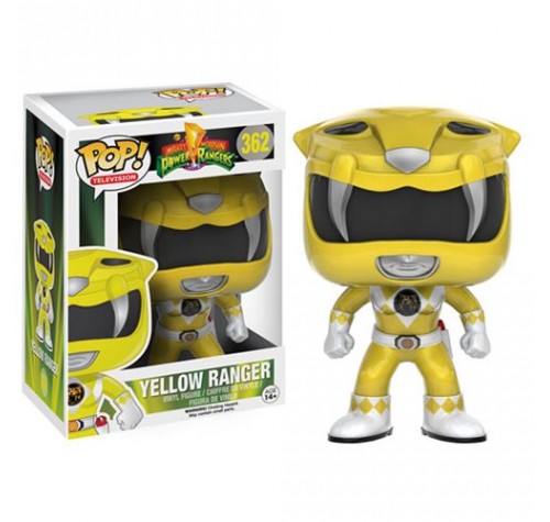 Yellow Ranger из сериала Mighty Morphin Power Ranger Funko POP
