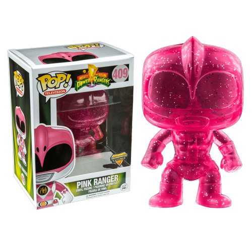 Розовый Рейнджер превращающийся (Pink Ranger Morphing (Эксклюзив GameStop)) (preorder WALLKY P) из сериала Могучие Рейнджеры