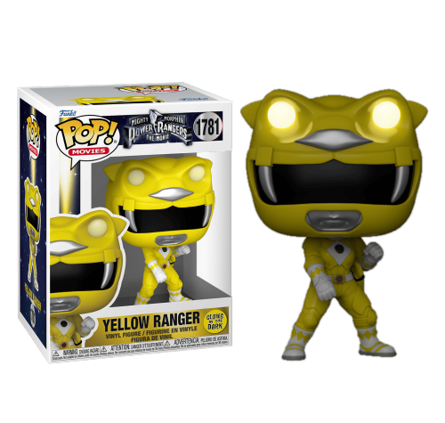 Желтый Рейнджер светящийся (Yellow Ranger GitD) (PREORDER EndAug25) из фильма Могучие морфы: Рейнджеры силы