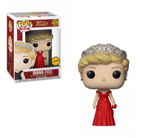 Диана принцесса Уэльская в красном платье (Diana Princess of Wales red Gown (Chase) (Vaulted)) из серии Королевская семья