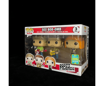 Scott, Stephen and Kim Sex Bob-Omb 3-pack (Эксклюзив SDCC 2016) из фильма Scott Pilgrim vs. the World