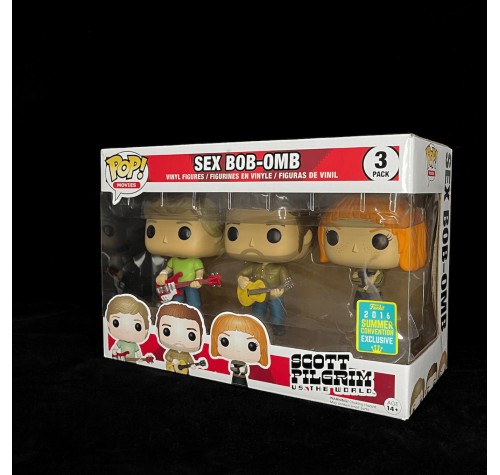 Стивен, Скотт и Ким Секс Боб-Омб (Scott, Stephen and Kim Sex Bob-Omb 3-pack (Эксклюзив SDCC 2016)) из фильма Скотт Пилигрим против всех