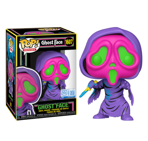 Призрачное лицо (Ghostface Ghost Face Blacklight (Эксклюзив Entertainment Earth)) из фильма Крик