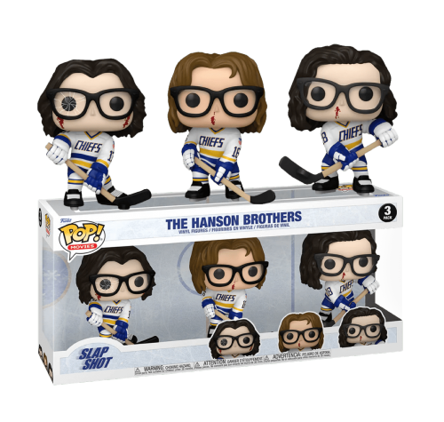 Братья Хэнсон (The Hanson Brothers 3-pack) из фильма Удар по воротам