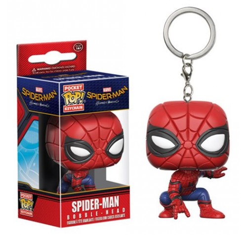 Человек-паук брелок (Spider-Man Keychain) из фильма Человек-паук: Возвращение домой Марвел