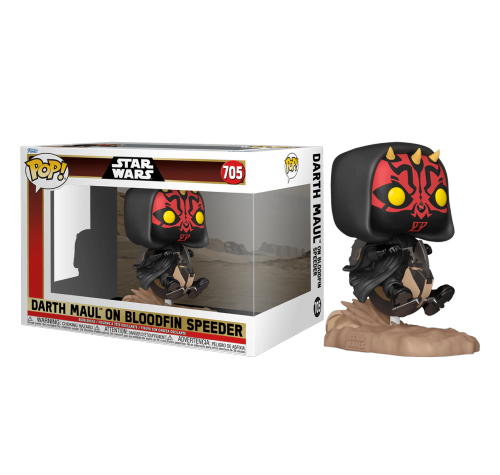 Дарт Мол на бладфин спидере (Darth Maul on Bloodfin Speeder Rides) (PREORDER EndDec24) из фильма Звёздные войны