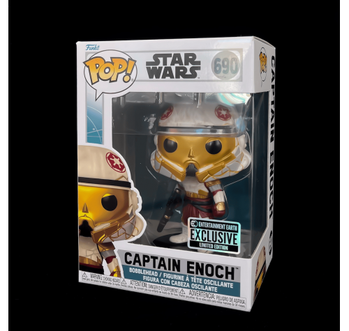 Капитан Енох со стикером (Captain Enoch (Эксклюзив Entertainment Earth)) из сериала Звездные Войны: Асока