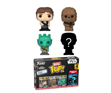 Han Solo, Chewbacca, Greedo and Mystery Bitty 4-Pack из фильма Star Wars