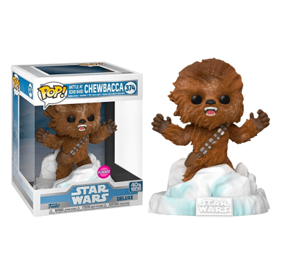 Чубакка Битва на Базе Эхо флокированный (Chewbacca Battle at Echo Base Flocked Deluxe (Эксклюзив Amazon)) из фильма Звездные Войны: Эпизод 5 – Империя наносит ответный удар