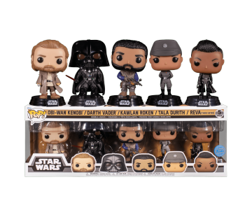 Obi-Wan, Darth Vader, Kawlan Roken, Tala Durith and Reva 5-Pack (preorder WALLKY) (Эксклюзив Walmart) из сериала Star Wars: Obi-Wan Kenobi
