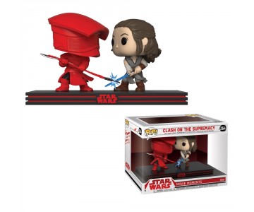 Clash on the Supremacy Rey and Praetorian guard movie moments (preorder WALLKY P) из фильма Star Wars: The Last Jedi